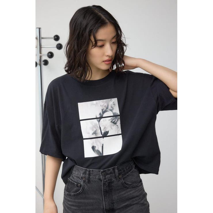 フラワーフォトTシャツ | AZUL BY MOUSSY | 詳細画像13 