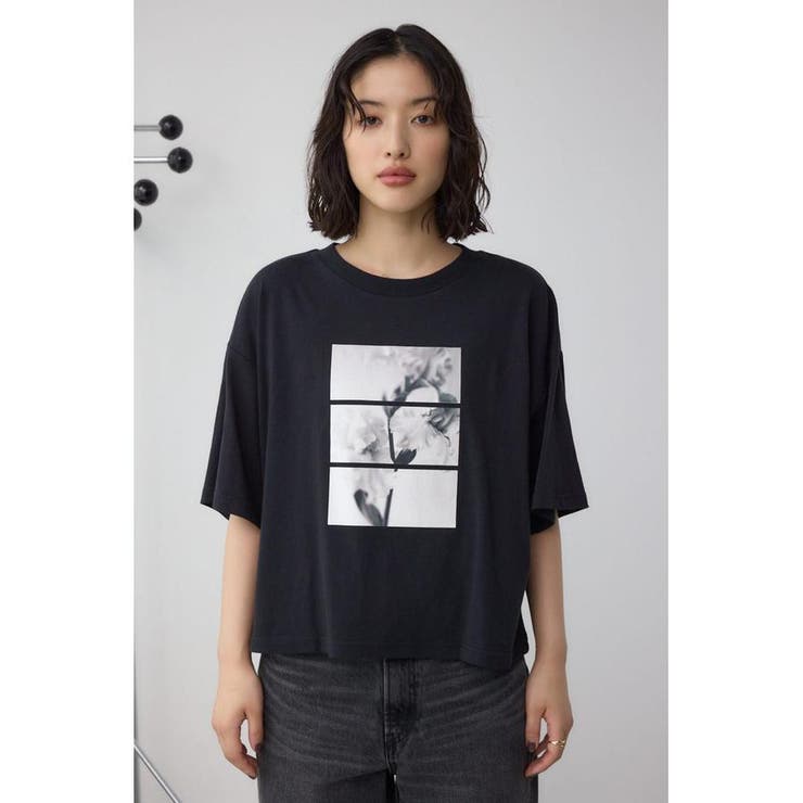 フラワーフォトTシャツ | AZUL BY MOUSSY | 詳細画像15 