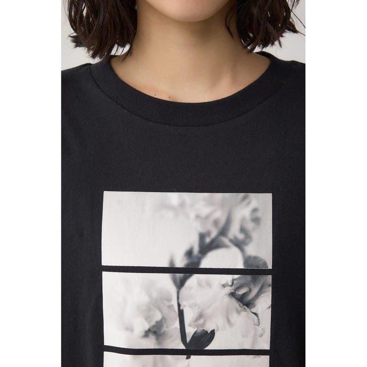フラワーフォトTシャツ | AZUL BY MOUSSY | 詳細画像18 