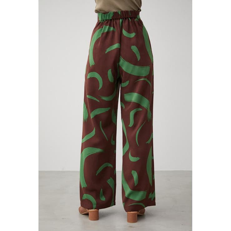 NATURE PATTERN WIDE PANTS | AZUL BY MOUSSY | 詳細画像7 