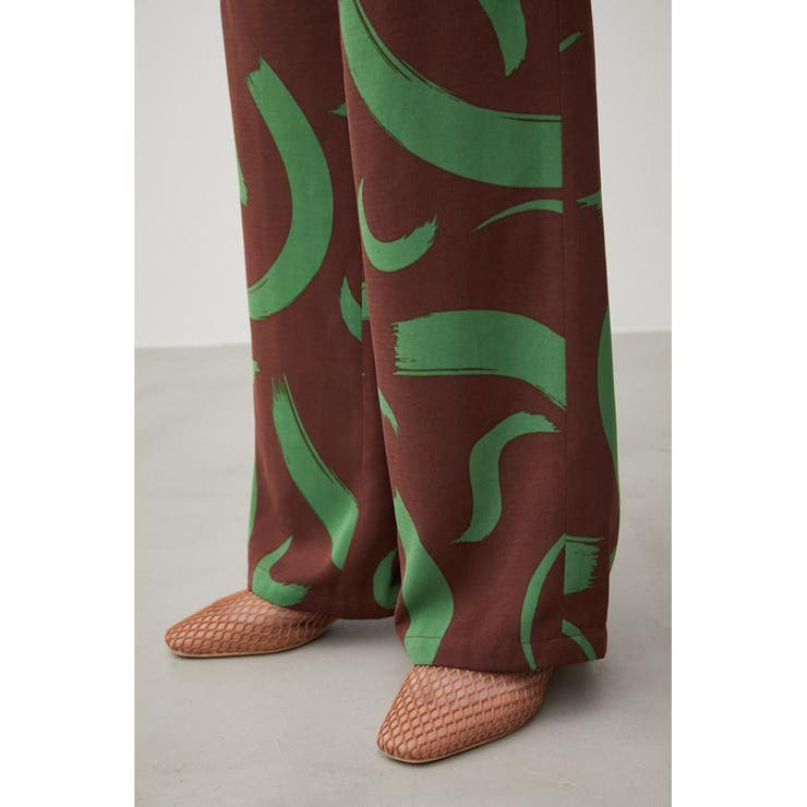 NATURE PATTERN WIDE PANTS | AZUL BY MOUSSY | 詳細画像10 