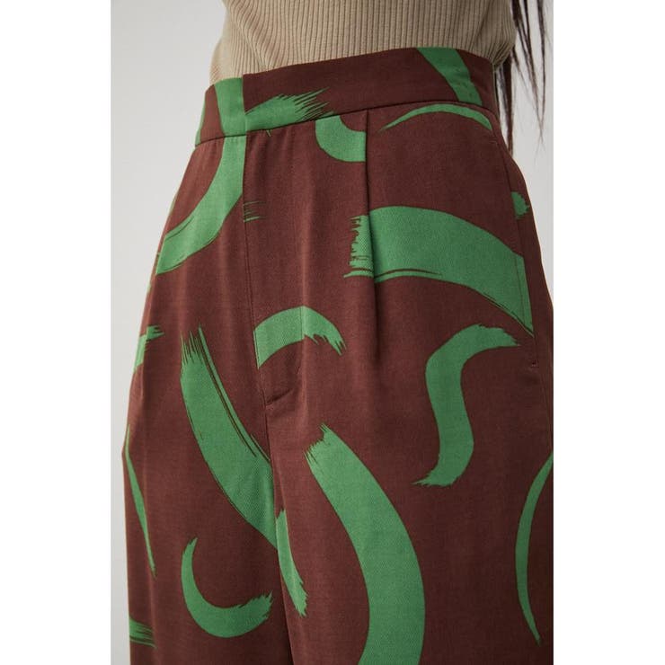 NATURE PATTERN WIDE PANTS | AZUL BY MOUSSY | 詳細画像8 