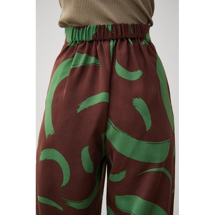 NATURE PATTERN WIDE PANTS | AZUL BY MOUSSY | 詳細画像9 