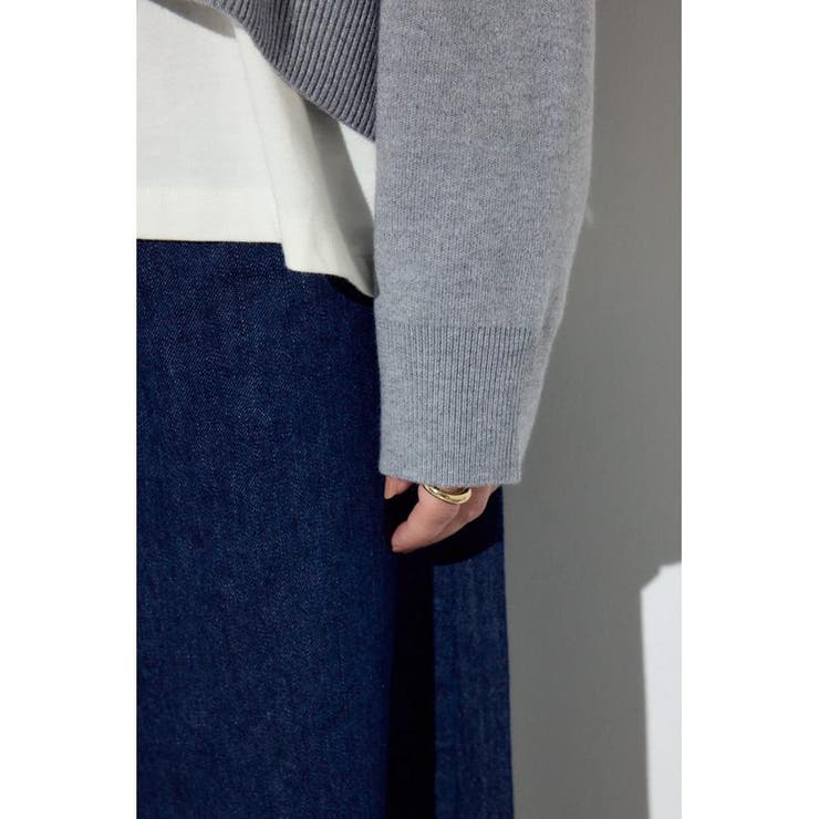 スウェットライクVネックニット | AZUL BY MOUSSY | 詳細画像41 