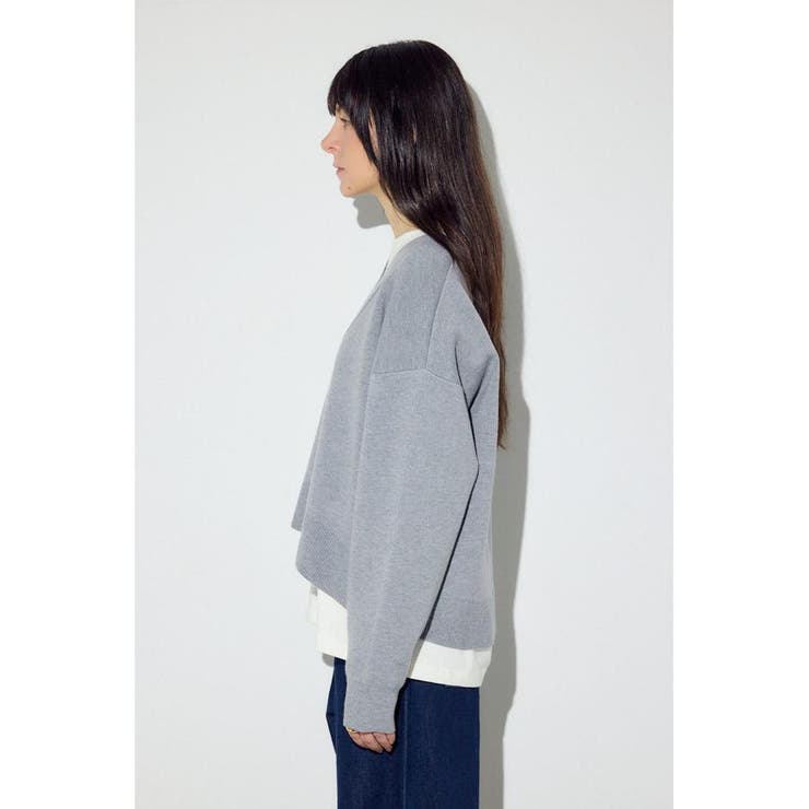 スウェットライクVネックニット | AZUL BY MOUSSY | 詳細画像36 