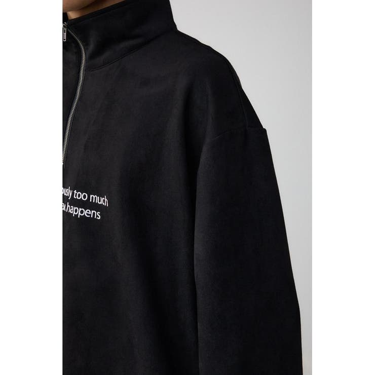 フェイクスウェードハーフジッププルオーバー | AZUL BY MOUSSY | 詳細画像22 