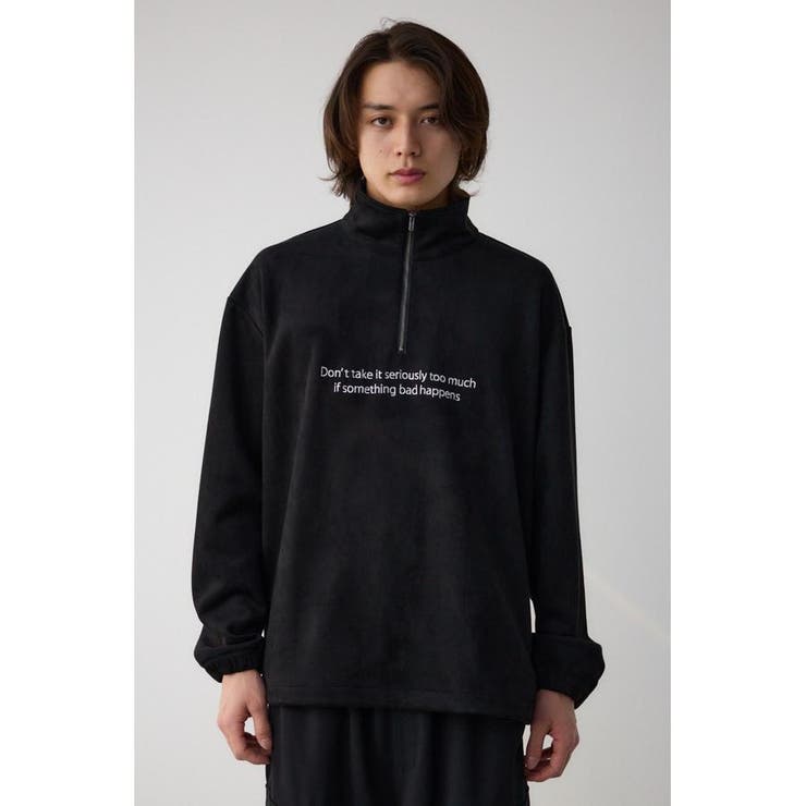 フェイクスウェードハーフジッププルオーバー | AZUL BY MOUSSY | 詳細画像18 