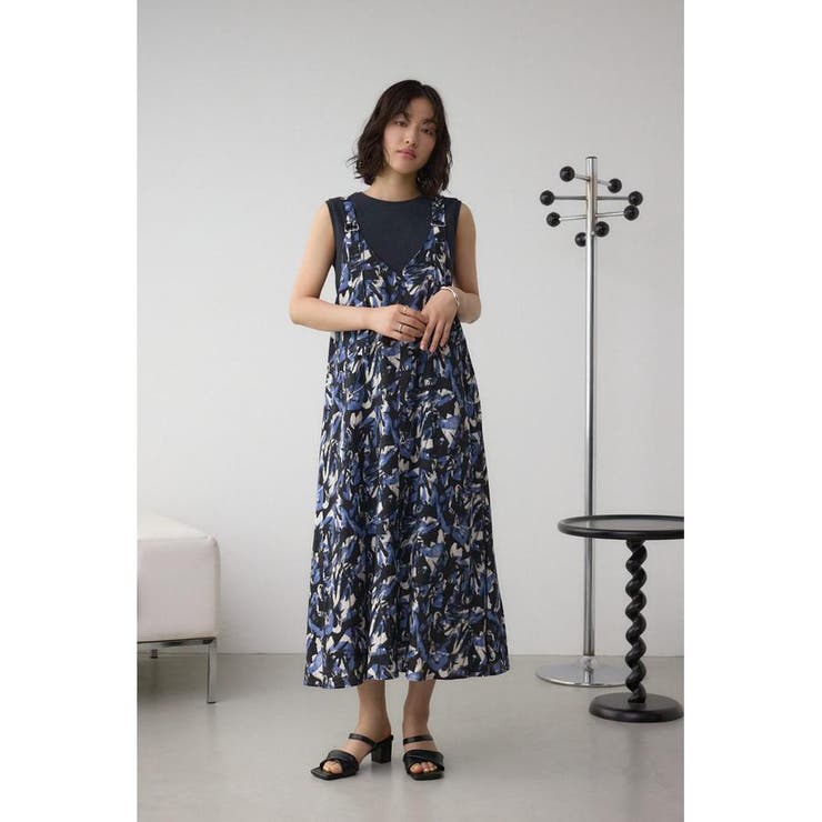 アソート柄プリントワンピース | AZUL BY MOUSSY | 詳細画像13 