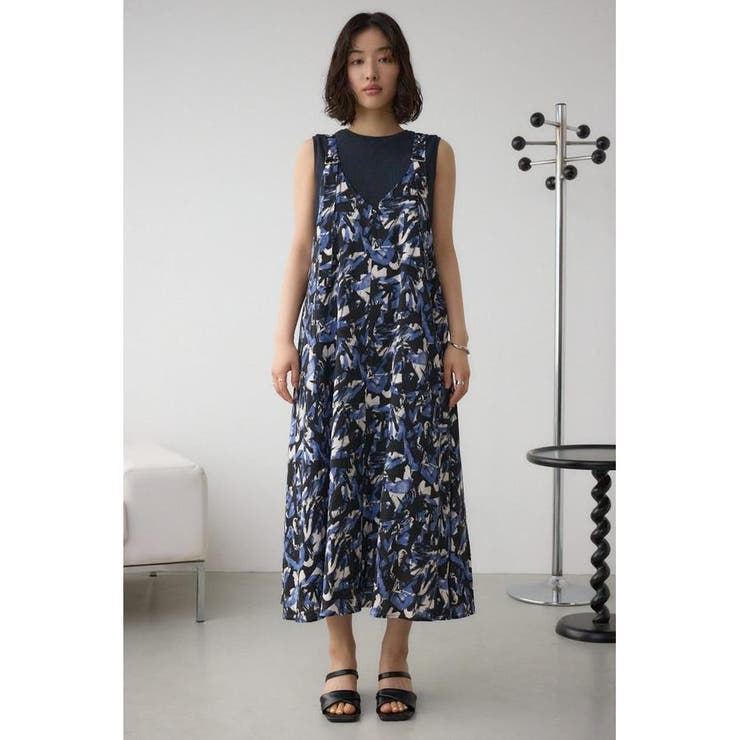 アソート柄プリントワンピース | AZUL BY MOUSSY | 詳細画像15 