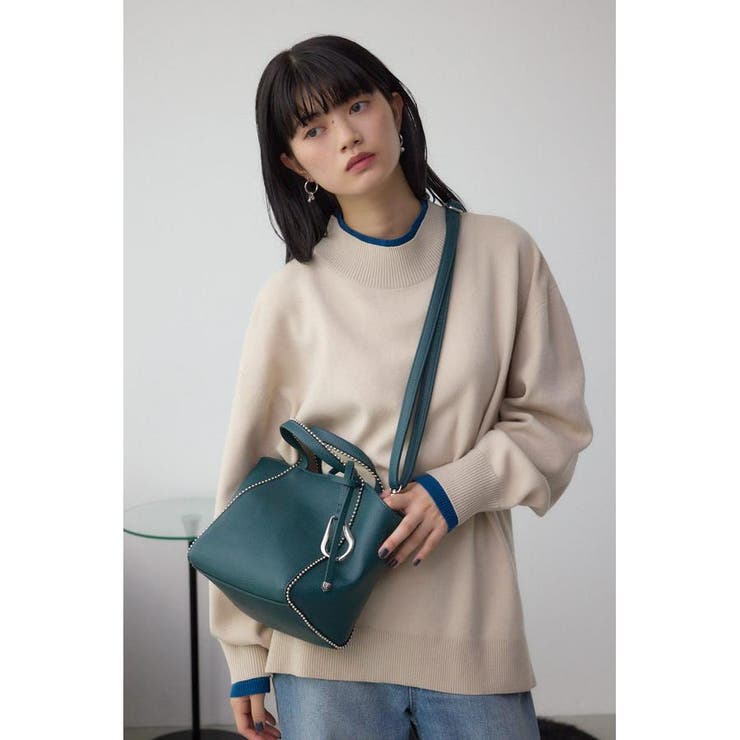 メタルパーツミニトートバッグ | AZUL BY MOUSSY | 詳細画像16 