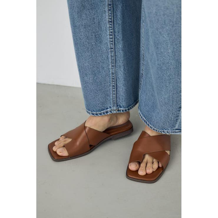 ワイドベルトフラットサンダル | AZUL BY MOUSSY | 詳細画像14 