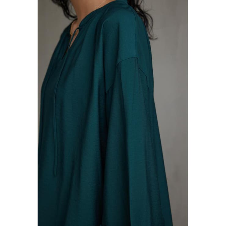 スキッパーギャザーブラウス | AZUL BY MOUSSY | 詳細画像26 