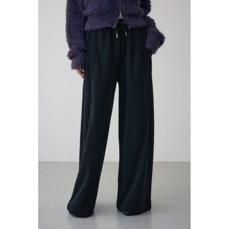 切り替えデザインスウェットワイドパンツ | AZUL BY MOUSSY | 詳細画像2 