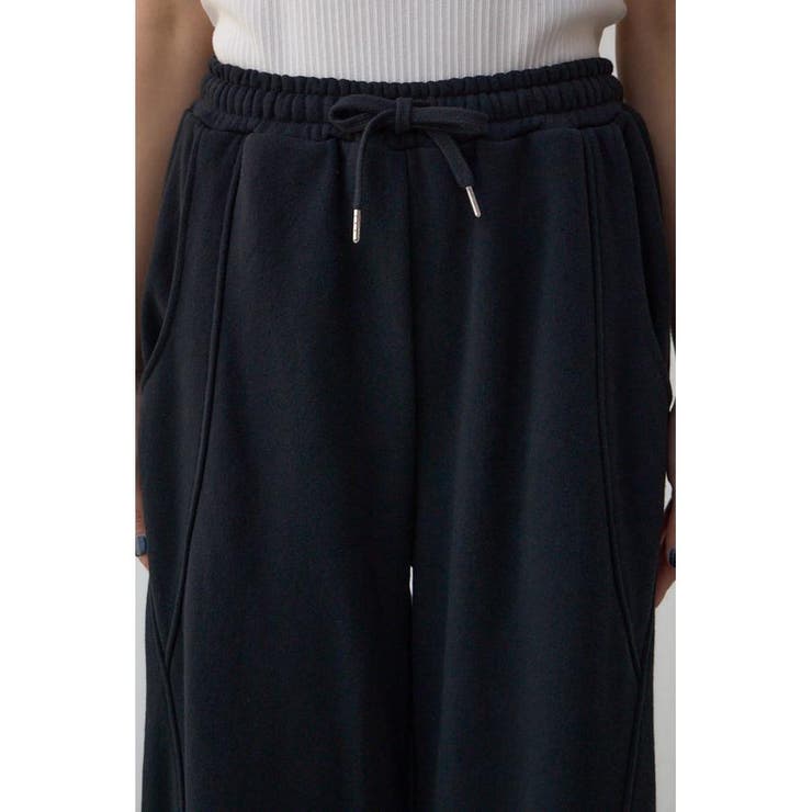 切り替えデザインスウェットワイドパンツ | AZUL BY MOUSSY | 詳細画像8 
