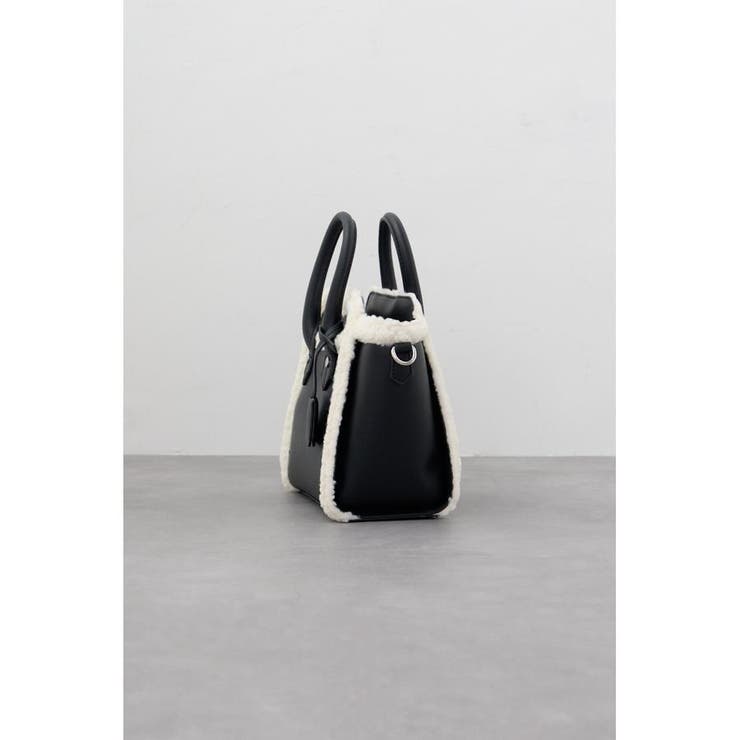フェイクムートンハンドバッグ | AZUL BY MOUSSY | 詳細画像5 