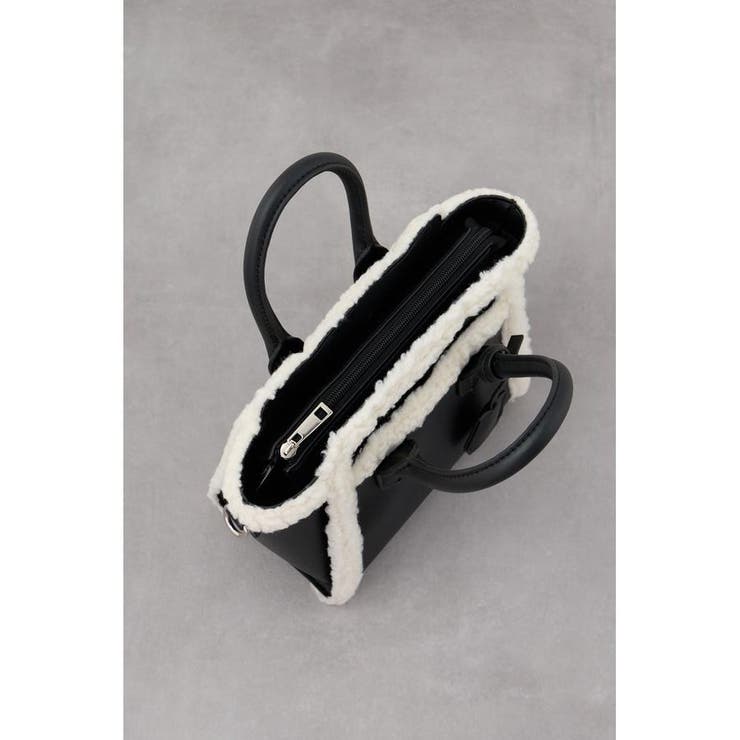 フェイクムートンハンドバッグ | AZUL BY MOUSSY | 詳細画像9 