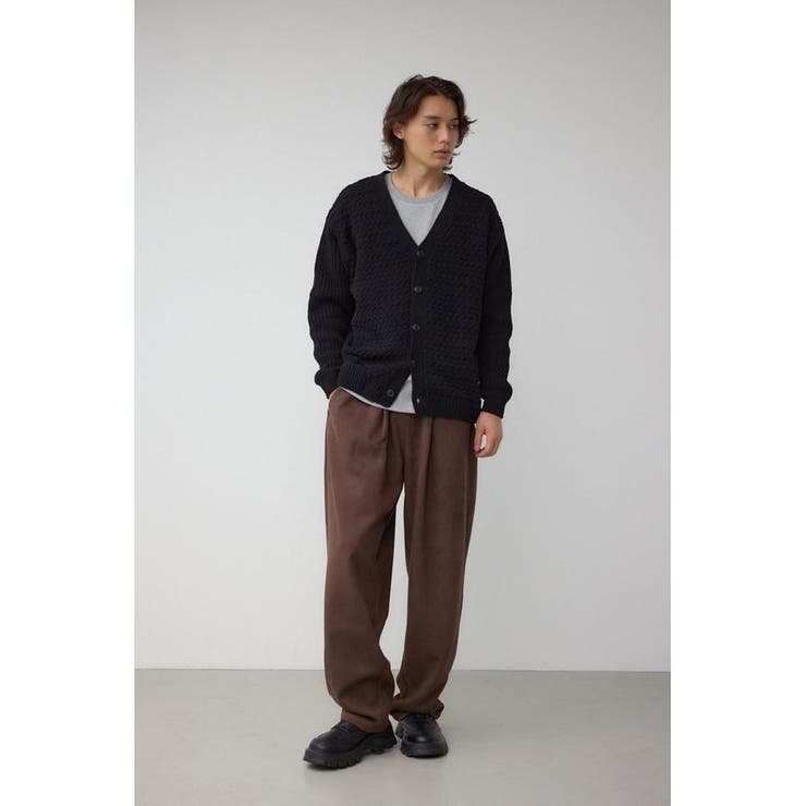 バスケット編みマットモールカーディガン | AZUL BY MOUSSY | 詳細画像15 