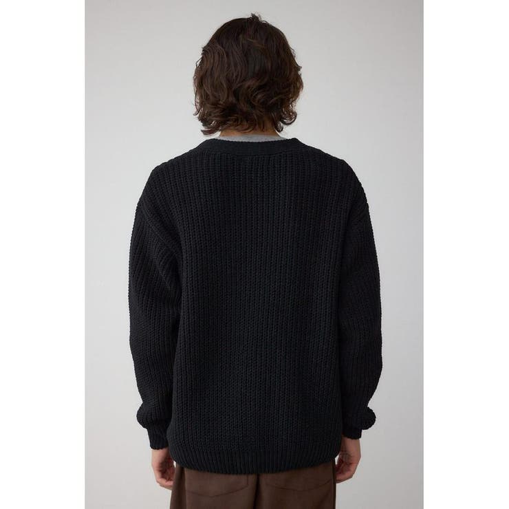 バスケット編みマットモールカーディガン | AZUL BY MOUSSY | 詳細画像18 