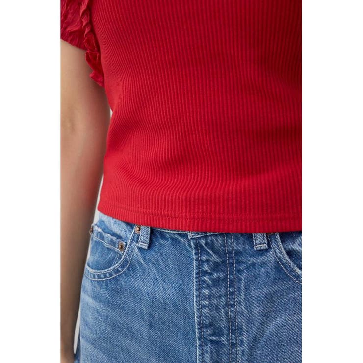 コンビネーション2WAYフリルトップス | AZUL BY MOUSSY | 詳細画像33 