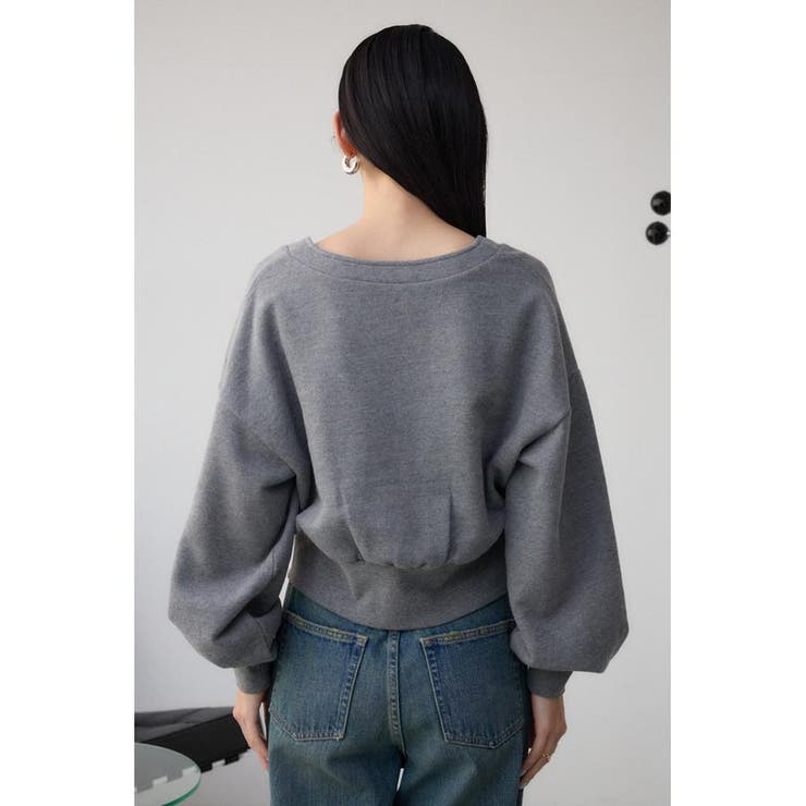 フロントZIPウラケカーディガン | AZUL BY MOUSSY | 詳細画像17 