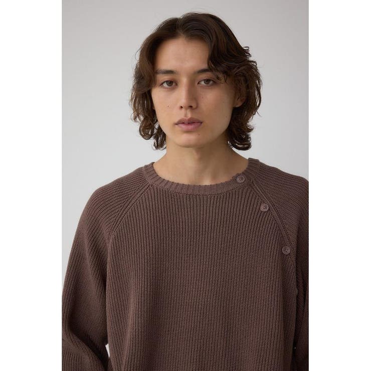 ショルダーボタンニットトップス | AZUL BY MOUSSY | 詳細画像14 