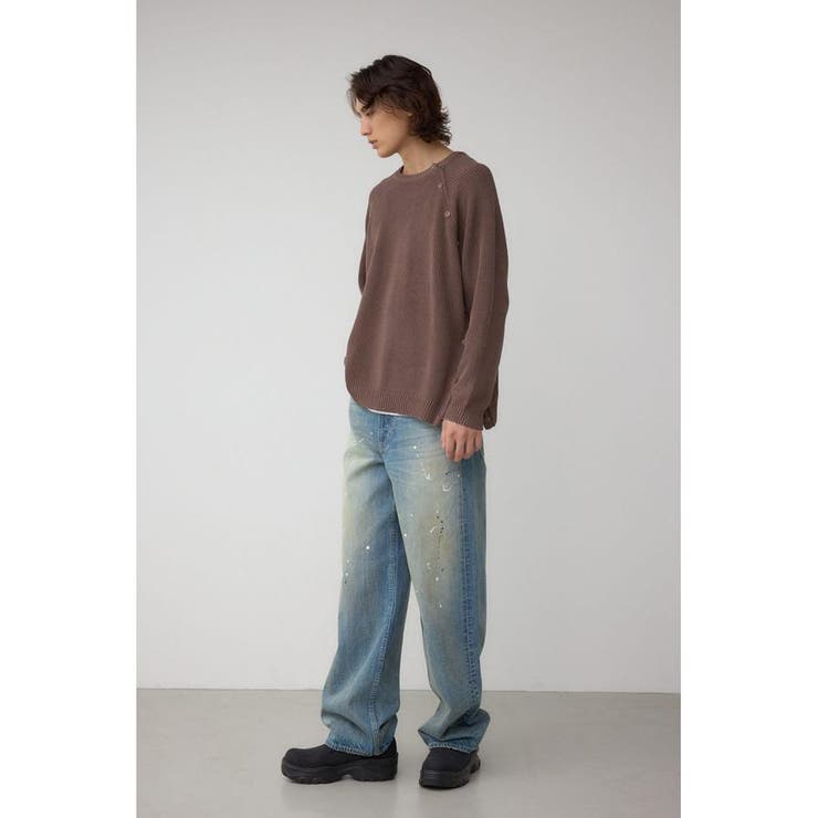 ショルダーボタンニットトップス | AZUL BY MOUSSY | 詳細画像16 