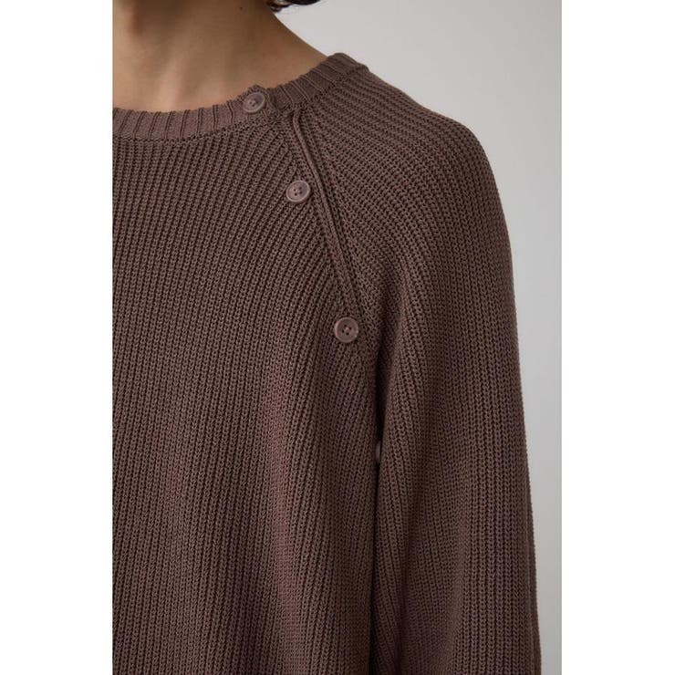 ショルダーボタンニットトップス | AZUL BY MOUSSY | 詳細画像21 