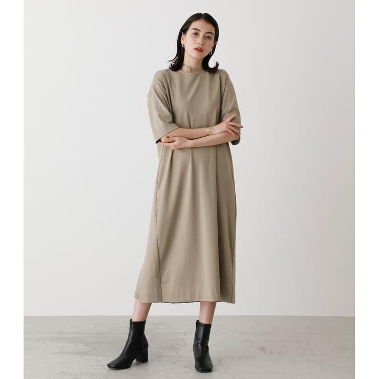 Back Pleats Onepiece 品番 Azlw Azul By Moussy アズールバイマウジー のレディースファッション通販 Shoplist ショップリスト