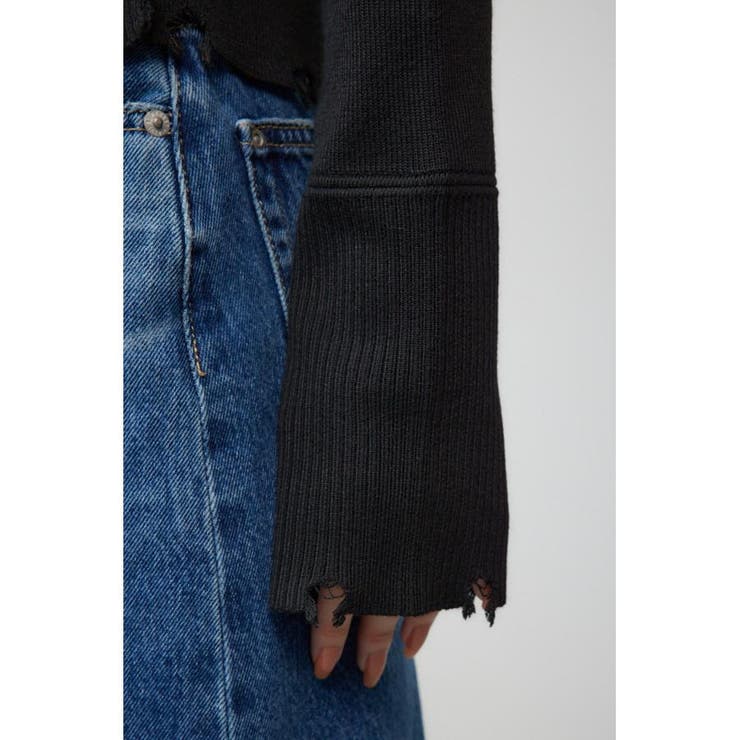ダメージスイッチングカーディガン | AZUL BY MOUSSY | 詳細画像9 