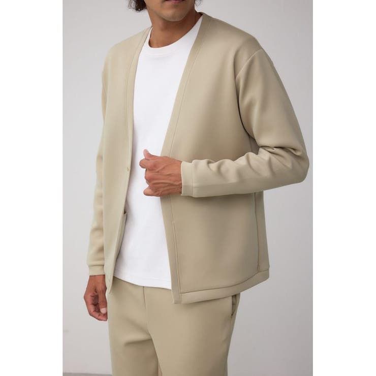 BEG | ダブルニットカーディガン | AZUL BY MOUSSY