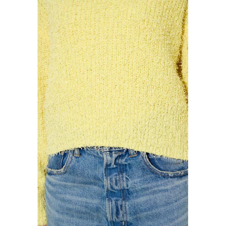 カールヤーンクルーネックニット | AZUL BY MOUSSY | 詳細画像24 