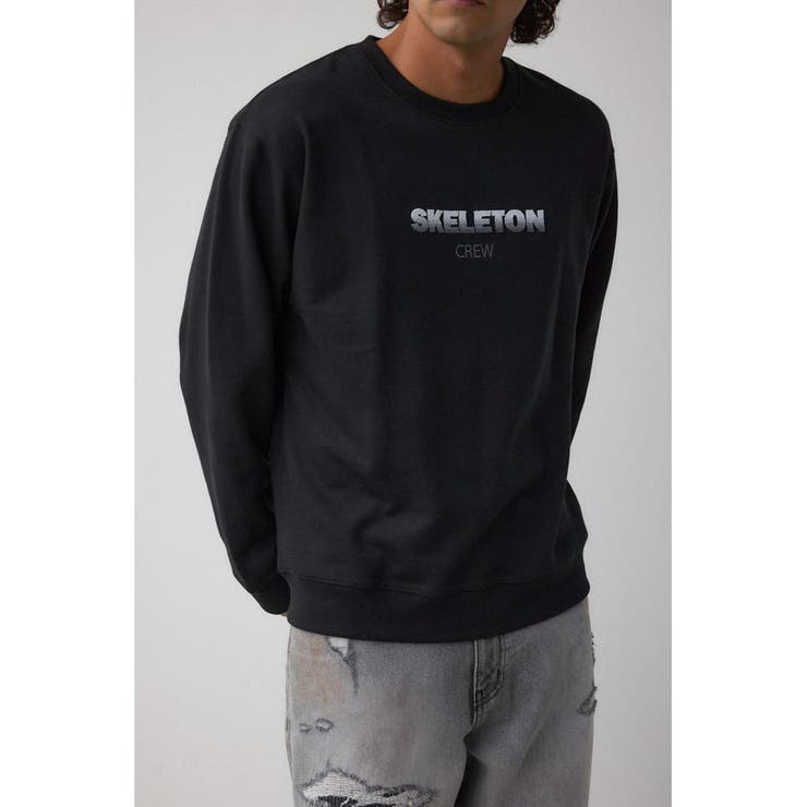 ブラシ刺繍スウェットトップス | AZUL BY MOUSSY | 詳細画像12 