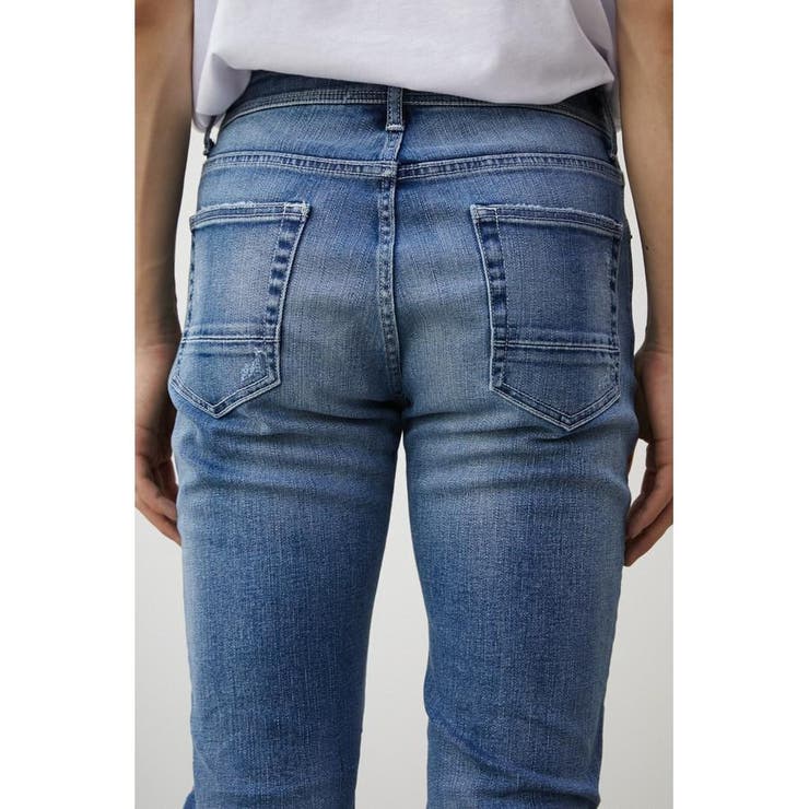AZUL DENIM ヘムダメージスキニー[品番：AZLW0021099]｜AZUL BY MOUSSY