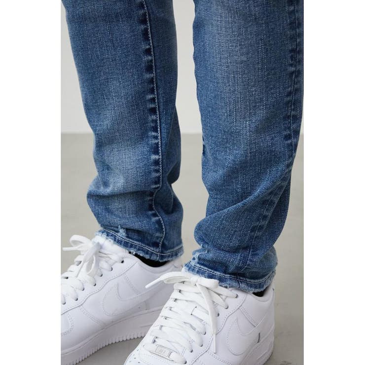 AZUL DENIM ヘムダメージスキニー[品番：AZLW0021099]｜AZUL BY MOUSSY 