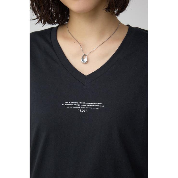 チェストメッセージロゴTシャツ | AZUL BY MOUSSY | 詳細画像18 