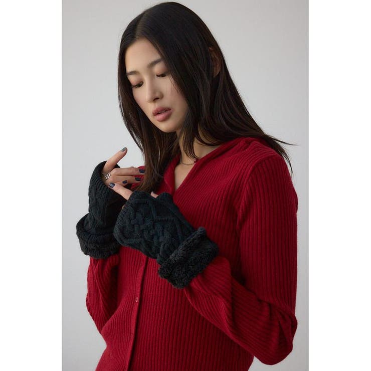 ニットハンドウォーマー | AZUL BY MOUSSY | 詳細画像1 