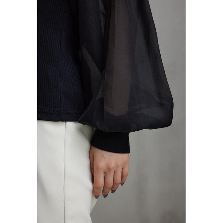 AZUL by moussy - アズールバイマウジー ブラウス M レッド