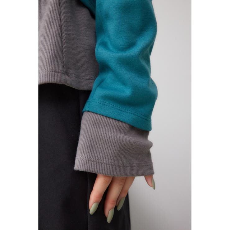 フェイクレイヤードカットロンT | AZUL BY MOUSSY | 詳細画像22 