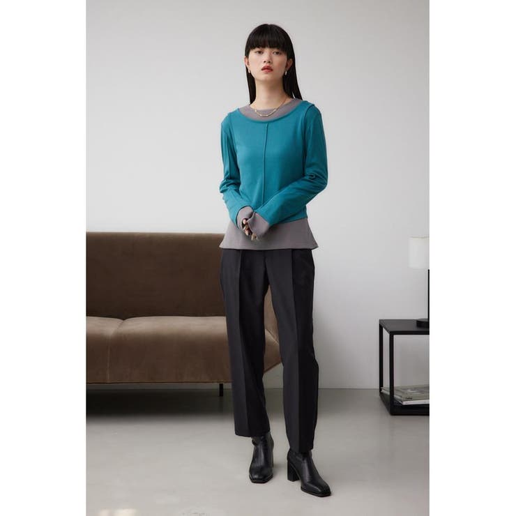 フェイクレイヤードカットロンT | AZUL BY MOUSSY | 詳細画像15 