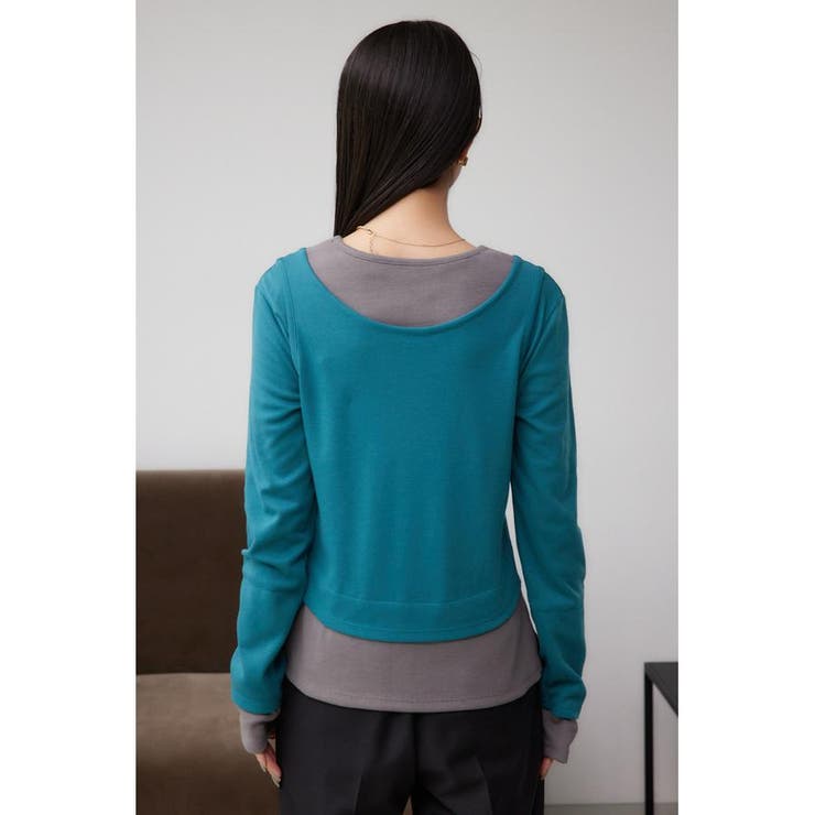 フェイクレイヤードカットロンT | AZUL BY MOUSSY | 詳細画像18 