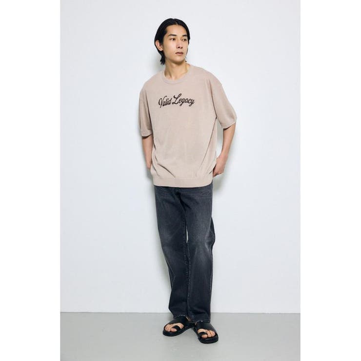 フロントロゴ半袖サマーニット | AZUL BY MOUSSY | 詳細画像14 