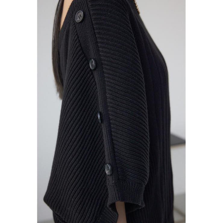 2WAYショルダーボタンニット | AZUL BY MOUSSY | 詳細画像22 