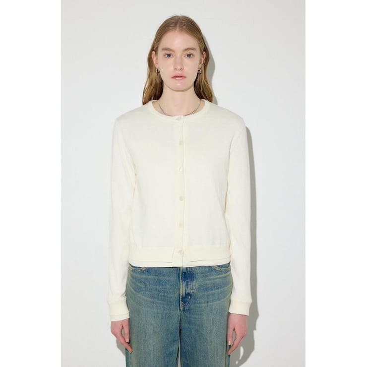 カシミヤミックスレイヤードニットカーディガン | AZUL BY MOUSSY | 詳細画像5 