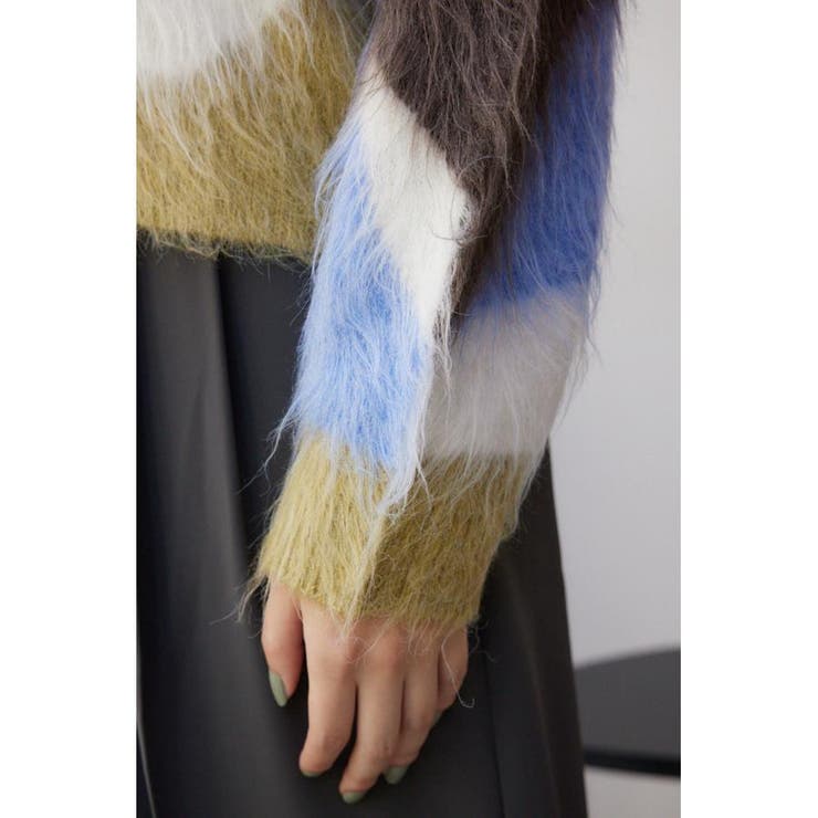 シャギー柄ニット | AZUL BY MOUSSY | 詳細画像29 