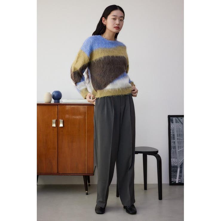 シャギー柄ニット | AZUL BY MOUSSY | 詳細画像23 