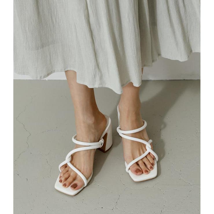 TUBE CROSS BELT SANDALS[品番：AZLW0019742]｜AZUL BY MOUSSY