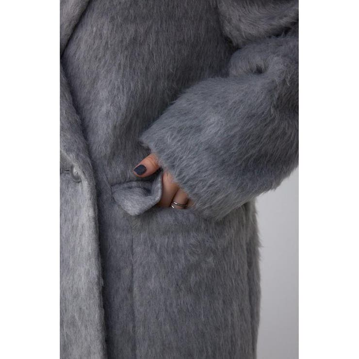 シャギージャケットコート | AZUL BY MOUSSY | 詳細画像25 