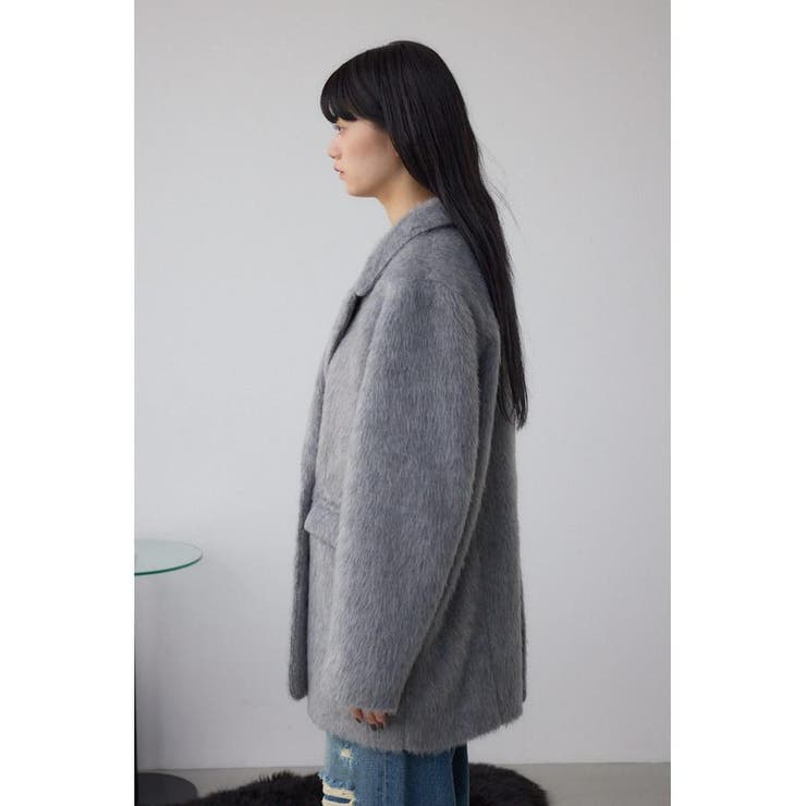 シャギージャケットコート | AZUL BY MOUSSY | 詳細画像20 