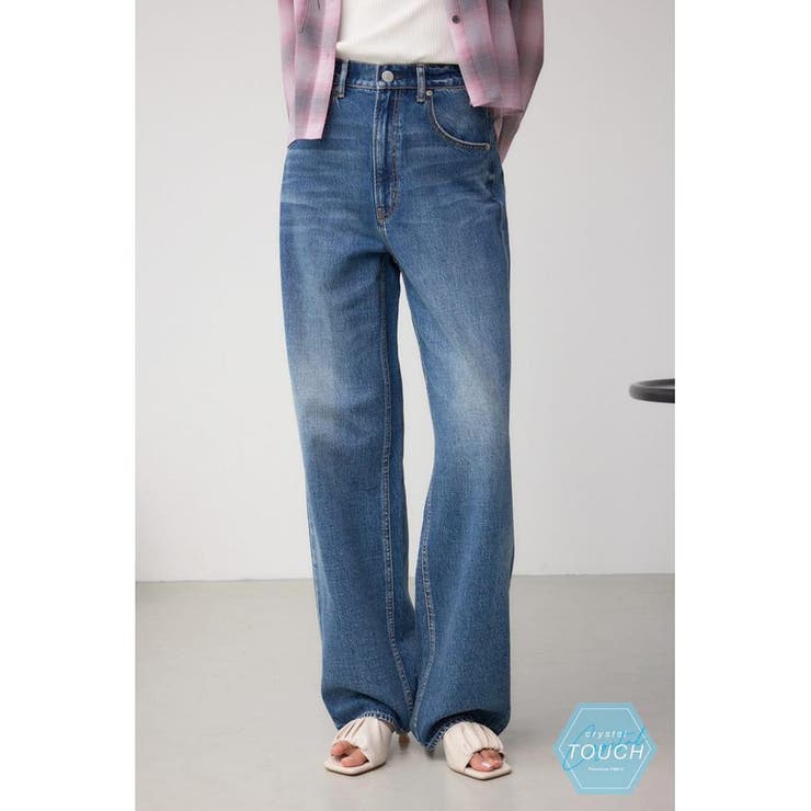 C/T冷感イージーワイドデニム | AZUL BY MOUSSY | 詳細画像1 