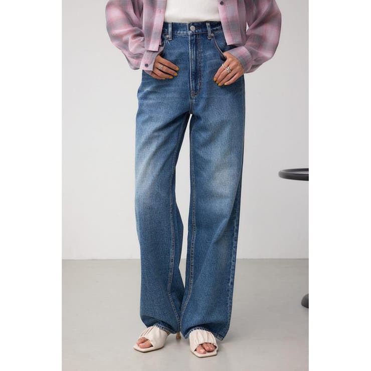 C/T冷感イージーワイドデニム | AZUL BY MOUSSY | 詳細画像2 